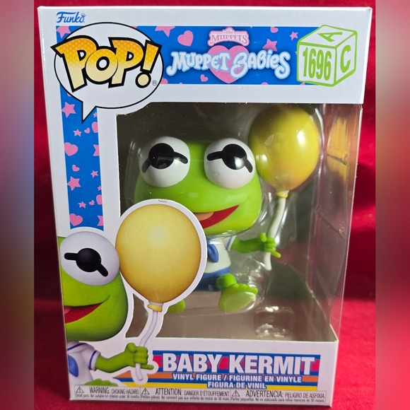 Baby Kermit Funko #1697 (Nib) With Pop Protector - Picture 2 of 7